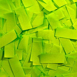 Light green tissue confetti