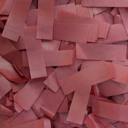 Maroon tissue confetti