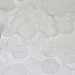 White 2in tissue circles