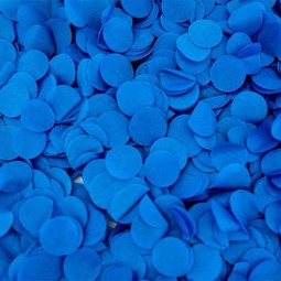 Dark blue tissue circles