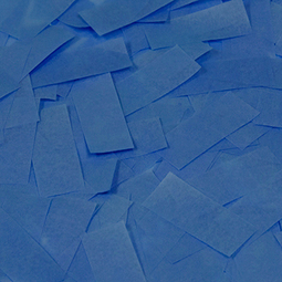 Dark blue tissue confetti