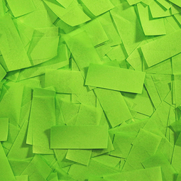 Green blacklight confetti