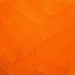 Orange blacklight confetti