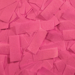 Pink tissue confetti