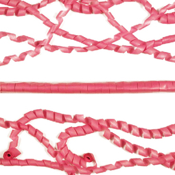 Pink tissue streamers