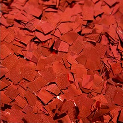 Red metallic glitter