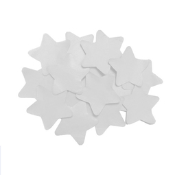 White star tissue confetti