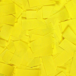 Yellow blacklight confetti